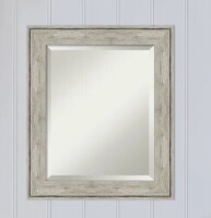 Beachcrest Home&trade; Sadler Flat Wall Mirror, 35"x 45" New In Box $299