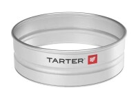 TARTER 36 in. Galvanized Steel Outdoor Fire Pit with reinforced top ring New $199
