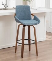 George Oliver Carruth Swivel Upholstered 26" Counter Stool New In Box $299