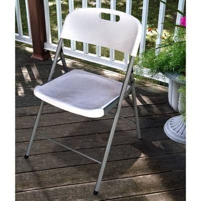 Lark Manor Peakform Blow Molded Chair in White New In Box $199