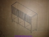 Latitude Run&reg; Guinna 6-Cube 3-Door Wood Bookcase New In Box $599 - 2