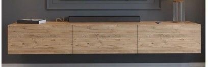 Wrought Studio Hamman Modern 71" Floating TV Stand with Storage Wall-Mounted Media Console for TVs up to 80", New in Box $499