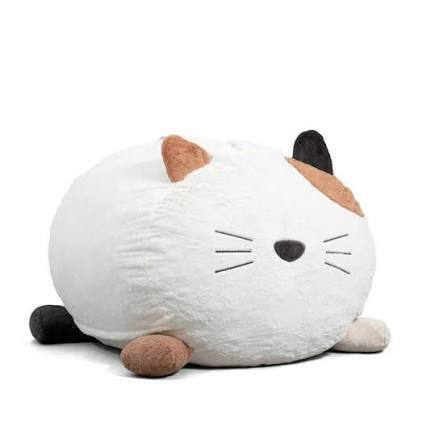 Big Joe Wild Things Foam Filled Animal Bean Bag Chair with Removable Cover, Soft Faux Fur, Kids and Teens,Francesca Feline New in Box $399