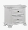 Canora Gray Torino 28" 2 Drawers Nightstand in White New in Box $399