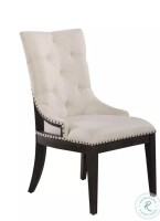 Briarwood Living Heritage Rustic Haven Black Upholstered Shelter Side Chair New $899