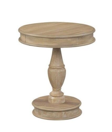 Powell Amelia Natural Accent Table Model #: 809-350N New in Box $399