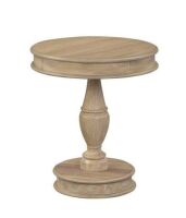 Powell Amelia Natural Accent Table Model #: 809-350N New in Box $399