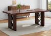 Ebern Designs Solid Wood Dining Table for 6-8 People, Modern Farmhouse Kitchen Table Rectangular Dining Room Table, Walnut, New in Box $599