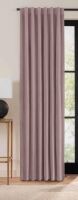 Cindy Crawford Eclipse Luxury Cotton Velvet 100% Blackout Rod Pocket Back Tab Single Curtain Panel, 52&rdquo; X 84&rdquo; Assorted Colors $79