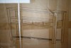 LOVMOR 61.5 Inch Modern Pine Wood Rectangular Navy Blue Console Table 4 Drawers 3 Shelves for Entryway Hallway Living Room Foyer New in Box $899 - 2
