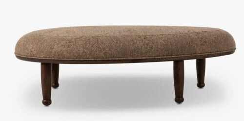 Four Hands Amber Lewis x Chovan Ottoman New $1099