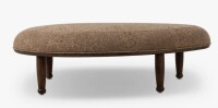 Four Hands Amber Lewis x Chovan Ottoman New in Box $1099
