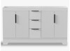 Eclife 60" Double Sink Bathroom Vanity Cabinet in White New in Box $799