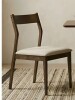 George Oliver Upholstered Seat Dining Chair With Solid Wood Legs, Hollowed Back Side Chair New in Box $299