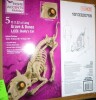 Home Accents Halloween 5 Ft. Long Grave & Bones LED Skelly'S Cat New in Box $199 - 2