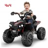 Firstness 24V Electric Kids ATV Quad 800W Kids ATV 4 Wheeler 2 Seater Ride on Toys with 3 Speed Mode Music LED Lights Toddler 4 Wheeler Quad Ride On Car for Boys Girls Ages 3-8, Black New In Box $499