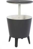 Keter Cool Bar Outdoor Table and Ice Chest 7.5 Gallon(s) Gray Beverage Cooler New In Box $199