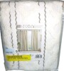 INK+IVY 100% Cotton Boho Window Curtain, Single Panel, 50x95 Ivory | Tufted Chenille Stripe Curtain for Bedroom & Living Room, Light Filtering Privacy Window Treatment, Rod Pocket Top Drape New $79 - 2