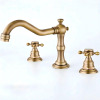Build Your Home Farmhouse 8 In. Widespread Double Handle Bathroom Faucet 3-Holes With Pop-Up Drain Assembly WH-1010-AT New In Box $199