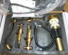Build Your Home Farmhouse 8 In. Widespread Double Handle Bathroom Faucet 3-Holes With Pop-Up Drain Assembly WH-1010-AT New In Box $199 - 2