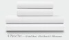 Ella Jayne 1200 Thread Count 100% Cotton Sateen Deep Pocket 4-piece Sheet Set - King, White, New In Box $299