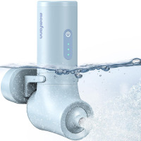 MOMFANN Bath Jet Spa, Bath Jet/Bubble Mode, Cordless Portable Bathtub Accessories with 3-Level Adjustable Speed, Bathtub Jets for Home Spa, Relaxing (Blue) New In Box $99