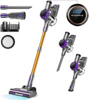 UML0 S3P Cordless Vacuum Cleaner, 45kPa Powerful Suction Vacuum Cleaners for Home, 55-Min Runtime Rechargeable Stick Vacuum, Self-Standing, for Pet Hair Carpet Hard Floor, LED Display New In Box $199