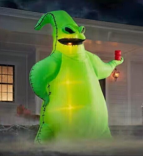 Disney 10.5 ft. Oogie Boogie Halloween Inflatable New In Box $299