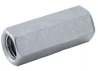 FNW 3/8 in. Zinc Long Rod Coupling New