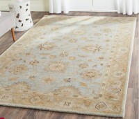Safavieh Armintha Oriental Handmade Tufted Wool Light Blue/Sage Area Rug 9'6" x 13'6" New $1799