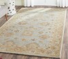 Safavieh Armintha Oriental Handmade Tufted Wool Light Blue/Sage Area Rug 9'6" x 13'6" New Floor Model $1799