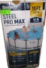 Bestway Steel Pro MAX - 15' x 42", Grey -Round Above Ground Swimming Pool Set New in Box $799 - 2