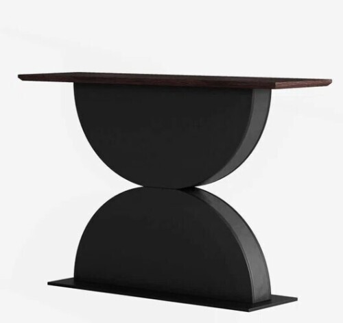 Wrought Studio 47-Inch Modern Wood Console Table With LED Light, Entryway/Sofa Table New in Box $599