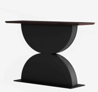 Wrought Studio 47-Inch Modern Wood Console Table With LED Light, Entryway/Sofa Table New in Box $599