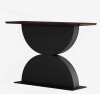 Wrought Studio 47-Inch Modern Wood Console Table With LED Light, Entryway/Sofa Table New in Box $599