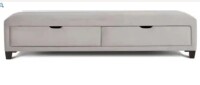 Lane Home Furnishings Omni Storage Queen-Sized Bench in Sterling New in Box $699