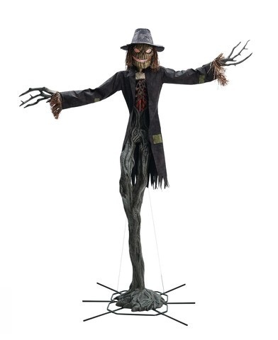 Home Accents Holiday 15 ft Gruesome Grounds GIANT-SIZED ANIMATED LED Worricrow New In Box $699