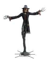 Home Accents Holiday 15 ft Gruesome Grounds GIANT-SIZED ANIMATED LED Worricrow New In Box $699