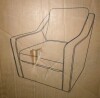 Wade Logan Upholstered Swivel Accent Chair, 360&deg; Swivel Lounge Chair with Removable Cushions, Textured Fabric, Modern Armchair for Living Room, Bedroom & Reading Nook New in Box $799 - 2