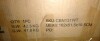 George Oliver Modern Wavy Sideboard With Curved Contour, 6-Door Storage Cabinet in Walnut New in Box $599 - 2