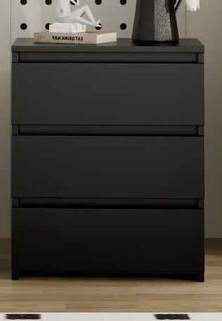 Wade Logan Bozidar 3 - Drawer Nightstand New in Box $399