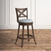Andover Mills&trade; Kohr Swivel Upholstered Counter Stool New In Box $299
