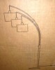 EDISHINE 83 in. Beige Finish 3-Light Smart Dimmable E26 Tree Floor Lamp for Living Room with Linen Drum Shade New In Box $299 - 2