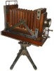 17 Stories Vikesha Wood Camera Film Sculpture New In Box $199 - 2