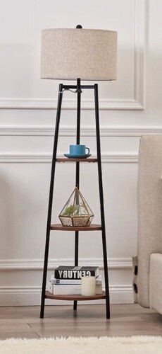 Mercer41 Snowhill 60.62'' Tray Table Floor Lamp New In Box $299