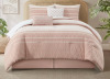Nanshing 6pc Queen Cleluya Comforter Bedding Set Blush $299