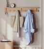 Latitude Run&reg; 31.5"W 9-hook Solid Beech Wall Hooks New In Box $199