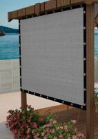 Artpuch 8' x 8' High Density Pergola Cover Shade with Grommets Shade New $199