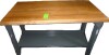 MSC Steel Work Table with Solid Wood Worktop 24" x 48" - 2