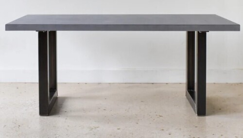 Industrial Modern Indoor/Outdoor Concrete Dining Table 72" x 30" x 30" Similar to Picture $999